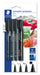 Staedtler – Lumocolor Permanent Marker Set – 4 Pcs Black (60 Bk-6)
