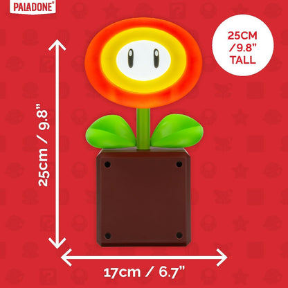 `SUPER MARIO - Fire Flower - DACcorative Light 10,6`