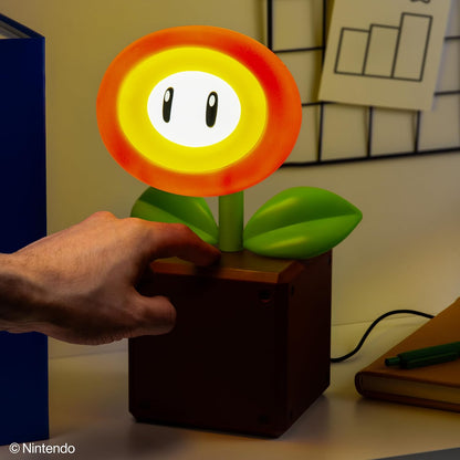 `SUPER MARIO - Fire Flower - DACcorative Light 10,6`