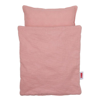 Claire 36-2035 Doll Bed Linen Set, Rose