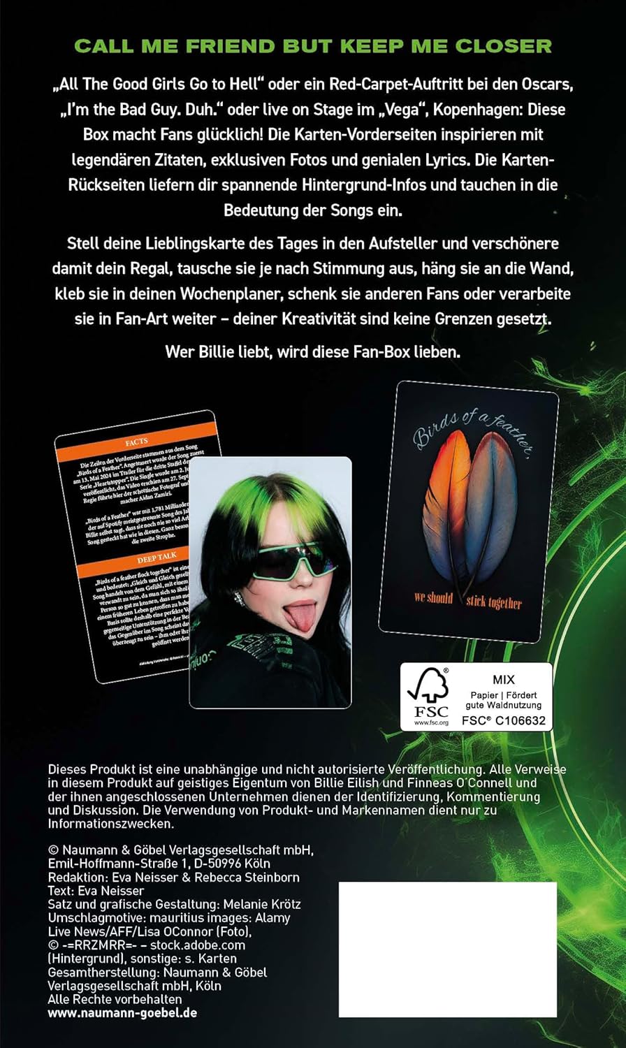 Fan-Box Billie Eilish - (German Import)