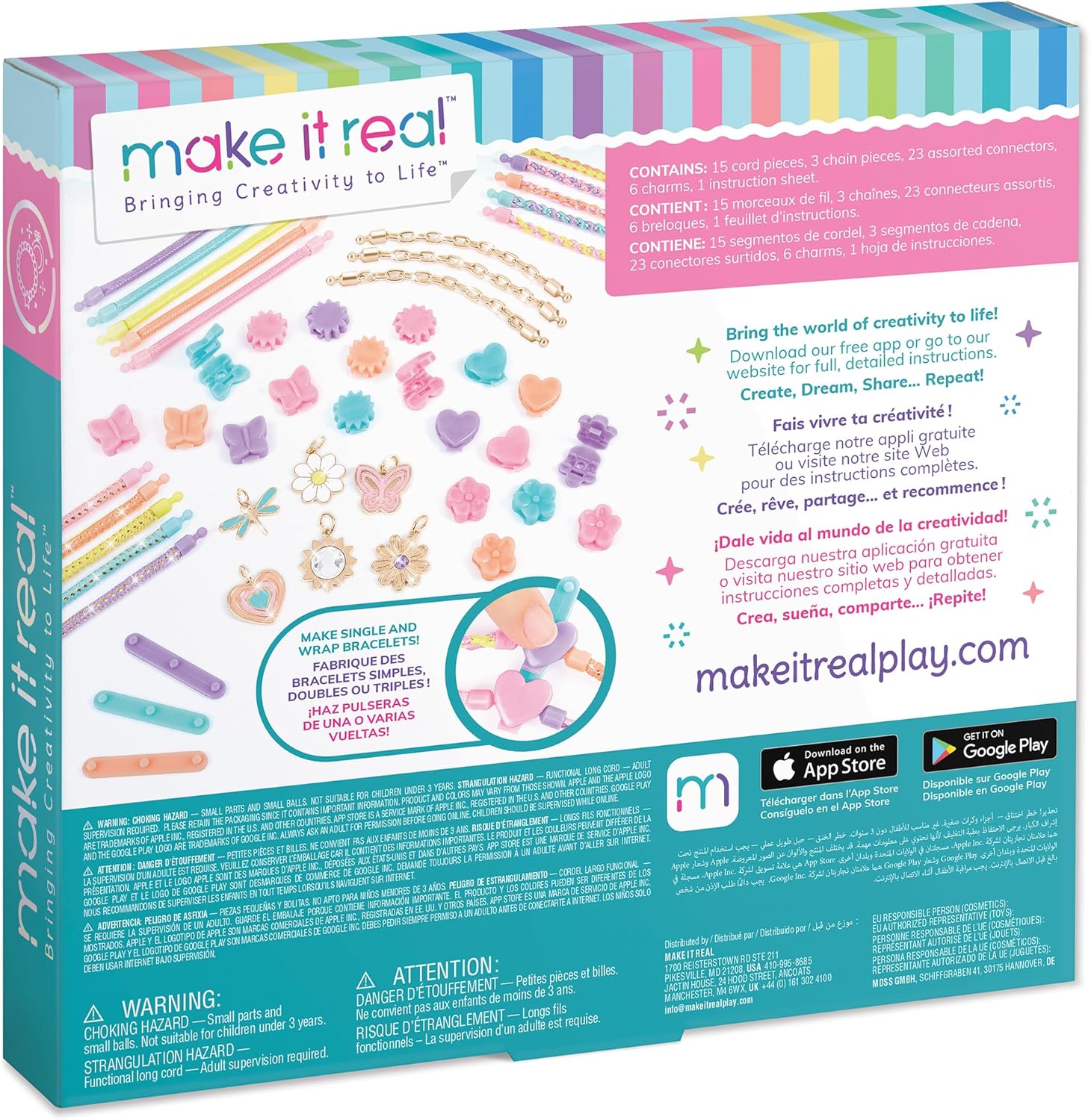 Make It Real: Braccialetti Charm E Magica Chiusura