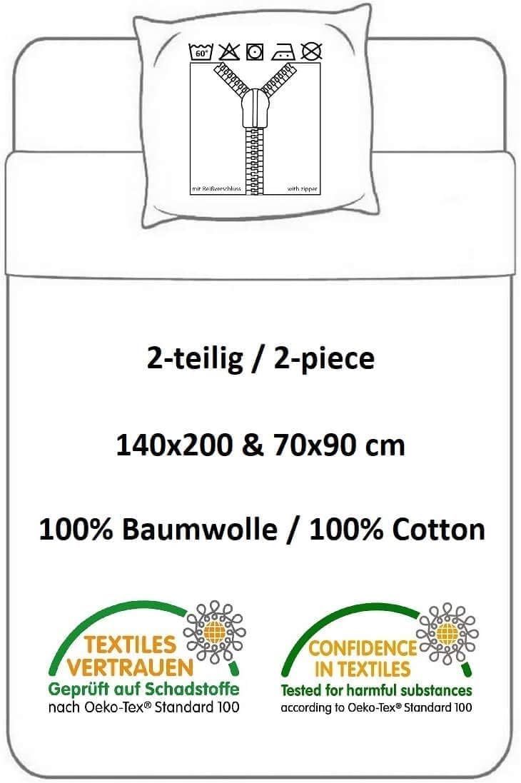 Halantex MINECRAFT Bed Set CACTUS RUN Cotton Duvet Cover 140x200cm And Pillow Case 70x90cm ORIGINAL