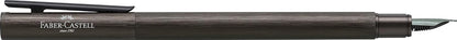 Faber-Castell Neo Slim Auminium B Fountain Pen - Gun Metal