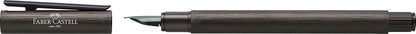 Faber-Castell Neo Slim Auminium B Fountain Pen - Gun Metal