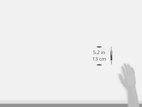 Faber-Castell 148382 E-Motion twist ball point pen Birnbaumholz dunkelbraun