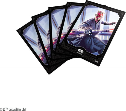Gamegenic | Star Wars: Unlimited Premium Art Sleeves Set 5 - Darth Maul | Trading Card Accessory