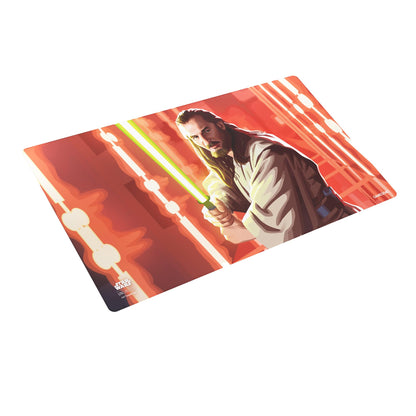 Gamegenic Star Wars: Unlimited Game Mat Set 5 - Qui-Gon Jinn | Trading Card Accessory