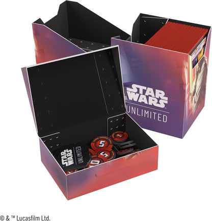 Gamegenic | Star Wars: Unlimited Soft Crate Set 5 - Qui-Gon Jinn | Trading Card Accessory