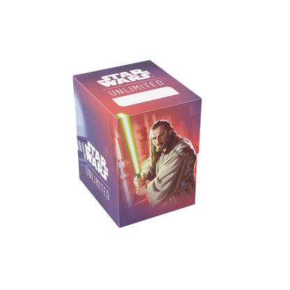 Gamegenic | Star Wars: Unlimited Soft Crate Set 5 - Qui-Gon Jinn | Trading Card Accessory