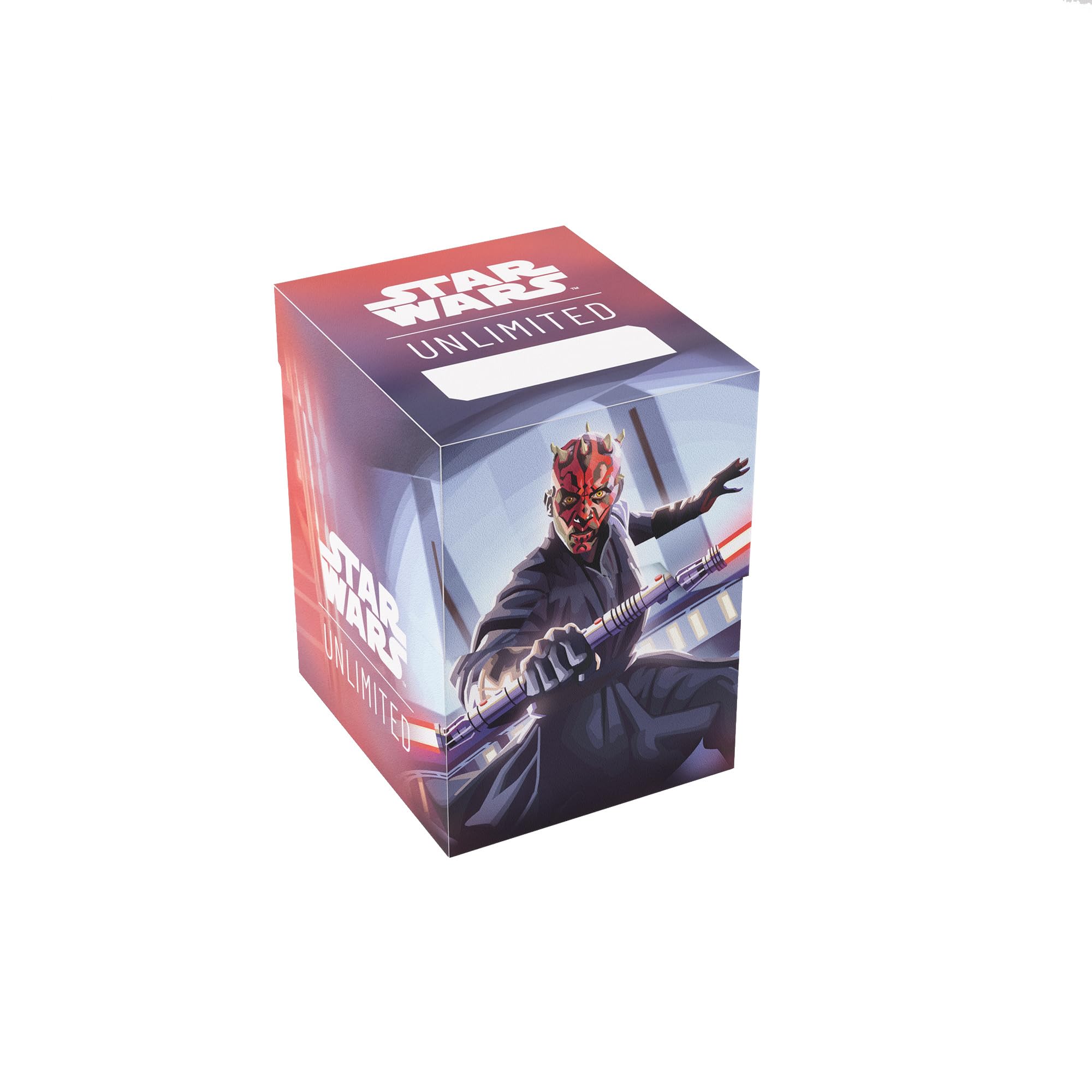 Gamegenic | Star Wars: Unlimited Soft Crate Set 5 - Darth Maul | Trading Card Accessory