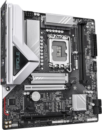 GIGABYTE B860M EAGLE V2 Motherboard - Intel Core Ultra Series CPUs, 6+1+2 Phases VRM, up to 9066MHz DDR5, 1xPCIe 5.0 + 1xPCIe 4.0 M.2, 2.5GbE LAN, USB 3.2 Gen 1