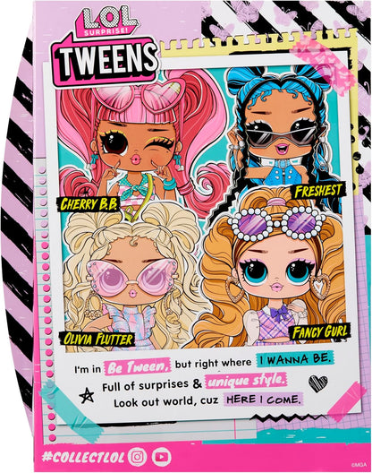 L.O.L. Surprise! Tweens Core Doll - Olivia Flutter - Incluye 1 Muñeca de Moda, Viene con Conjunto y Accesorios, 4 para Coleccionar