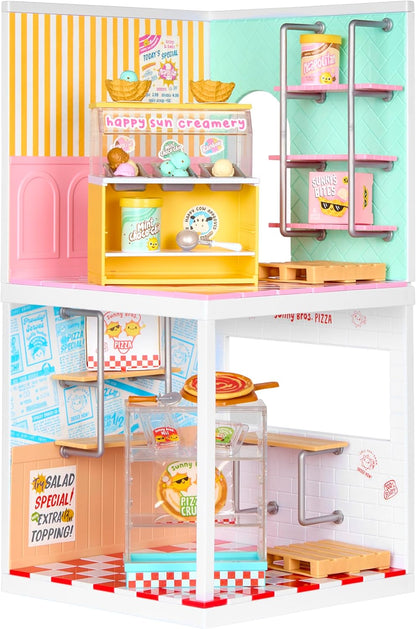 MGA's Miniverse Make It Mini Spaces Ice Cream Shop - Inklusive 1 Packung, BAU-Set, DIY, Bastelei, Für Sammler & Kinder ab 8 Jahren, Nicht ESSBAR