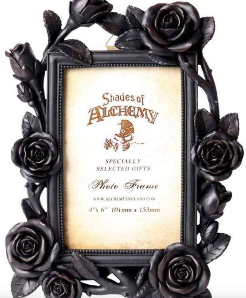 Alchemy: Rose & Vine Photo Frame (6X4``) Black