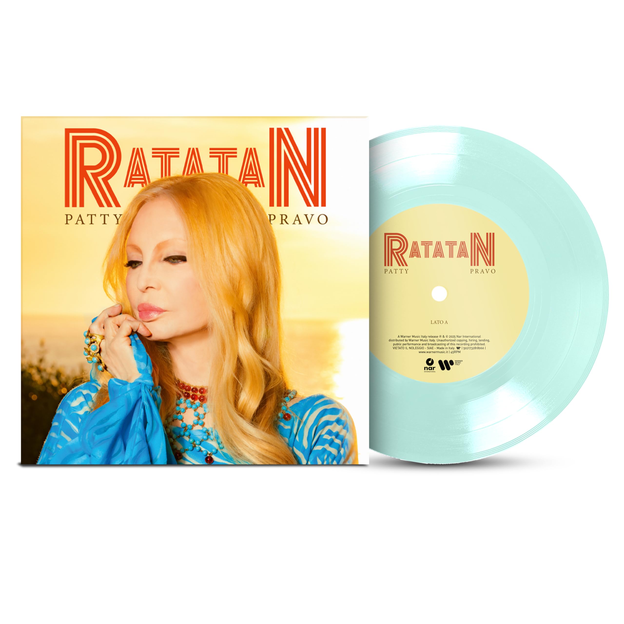 Ratatan (45 Giri in Vinile Verde Acqua t.