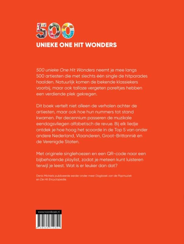 Denis Michiels - 500 Unieke One Hit Wonders (Boek)