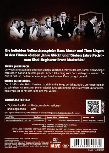 MOSER, HANS - SIEBEN JAHRE PECH / SIEBEN JAHRE GLUCK - DOPPELBOX