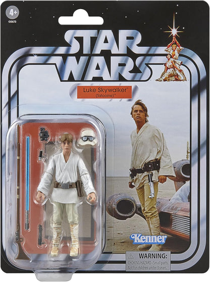 Star Wars The Vintage Collection Landspeeder & Luke Skywalker, Star Wars: A New Hope 9.5-cm Action Figure & Vehicle