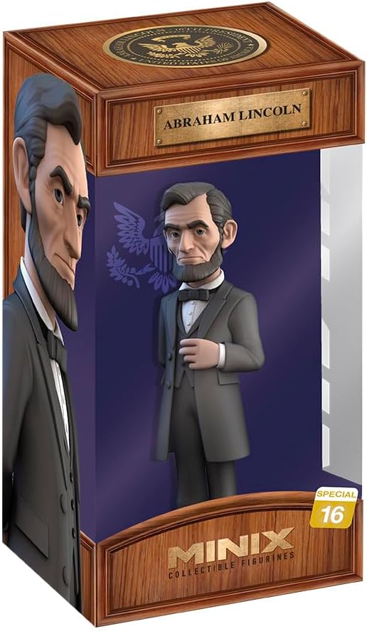 MINIX Abraham Lincoln - Abraham Lincoln - Sammelfigur historische Ikonenfigur für Fans