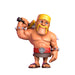 MINIX World of Clash - Barbarian - Sammelspiel Icon Figur für Fans