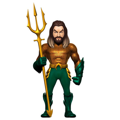 MINIX Bandai Sammelfigur, 12 cm, DC, Aquaman, Sammlerstücke für Ausstellung, Geschenkidee, Spielzeug für Kinder und Erwachsene, TV-Fans (MN19212