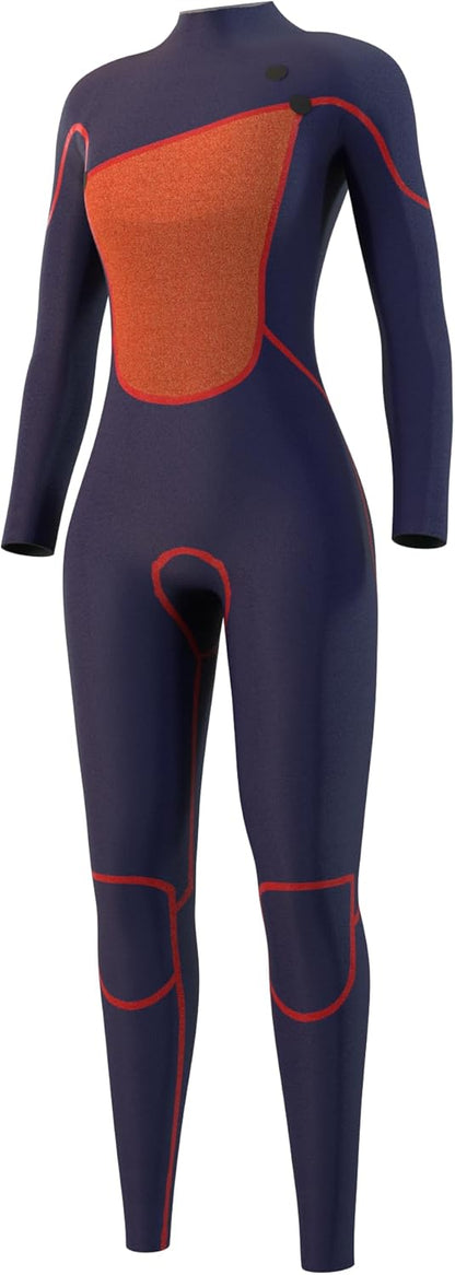 2023 Mystic Womens The One 3/2 GBS Zip-Free Wetsuit - Black