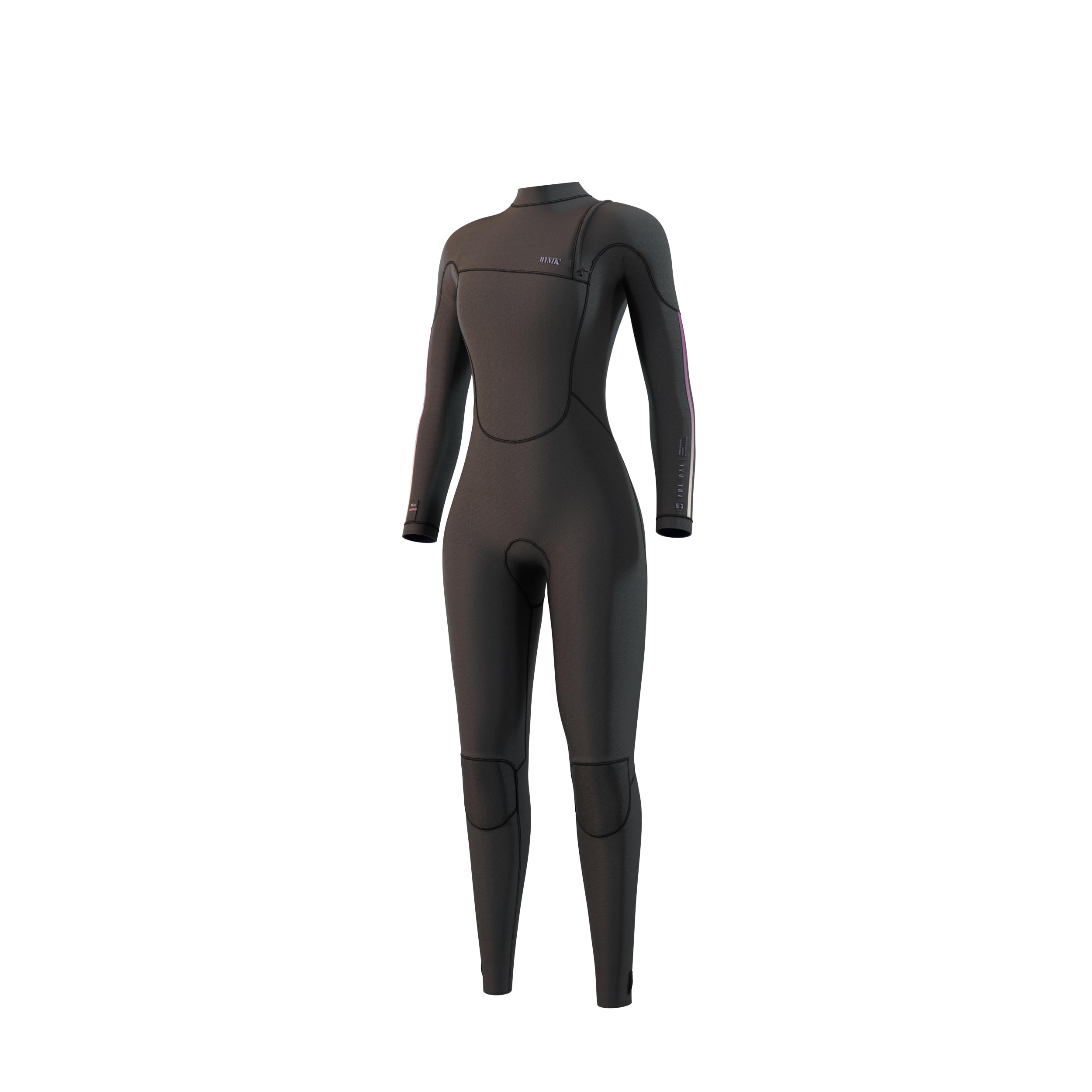 2023 Mystic Womens The One 3/2 GBS Zip-Free Wetsuit - Black