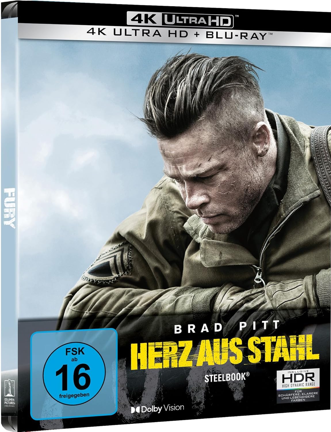 Herz aus Stahl (Limitiertes Steelbook, 4K-UHD+Blu-ray)