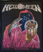 Helloween - Toppa con scritta "Keeper of the Seven Keys", 9 x 10 cm