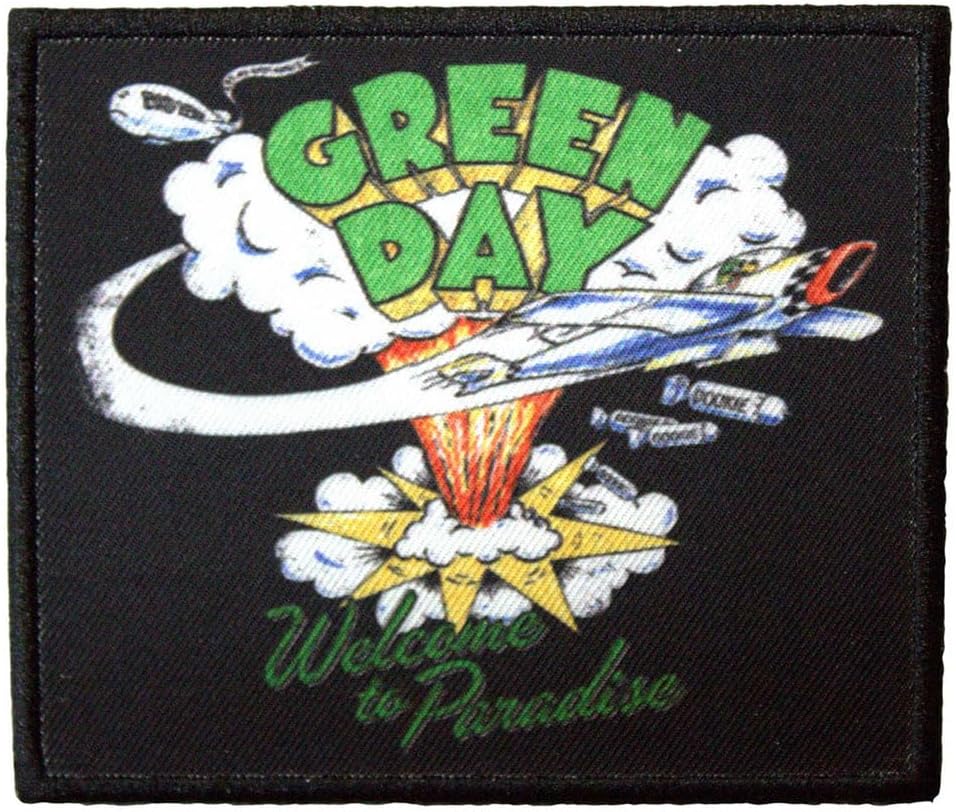 Verde Day Welcome To Paradise Standard Printed Patch Size Accessory Size