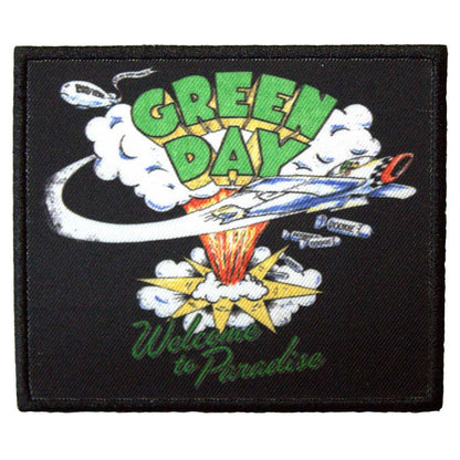 Verde Day Welcome To Paradise Standard Printed Patch Size Accessory Size