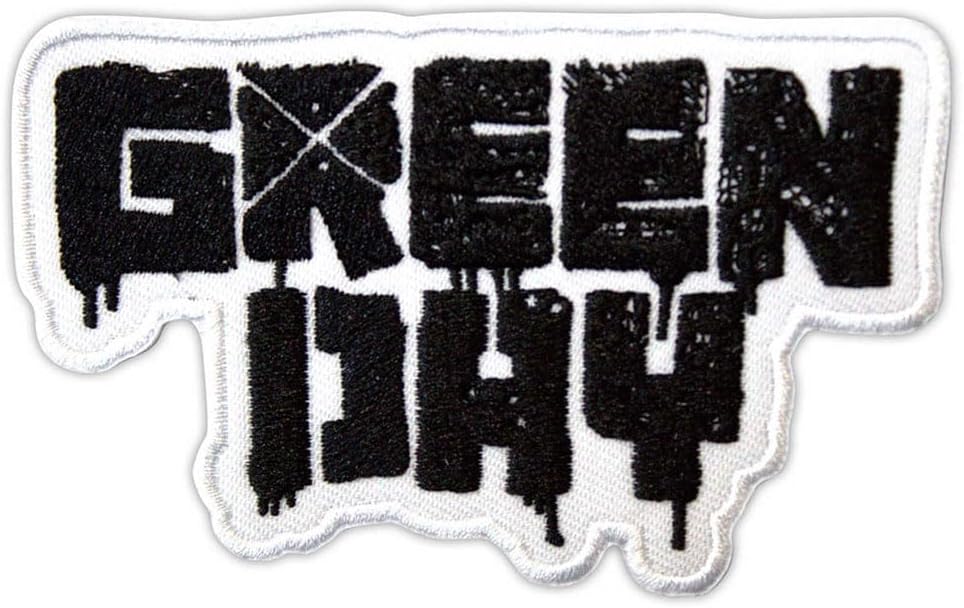 Rock Off officially licensed products Verde Day 21St Century Breakdown Standard Woven Patch Size Accessory Size