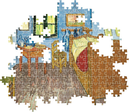 Clementoni Puzzle Museum - Evening in Tokyo 1000 Stücke, Compact Box - Puzzle für Erwachsene 14-99 Jahre, Geschenk für Mann und Frau, Made in Italy, 39968