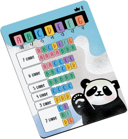 Allplay Panda Panda - Card Game for Adults and Families - Hand Management - Fits in Your Pocket - 15 Minutes - 2 to 4 Players