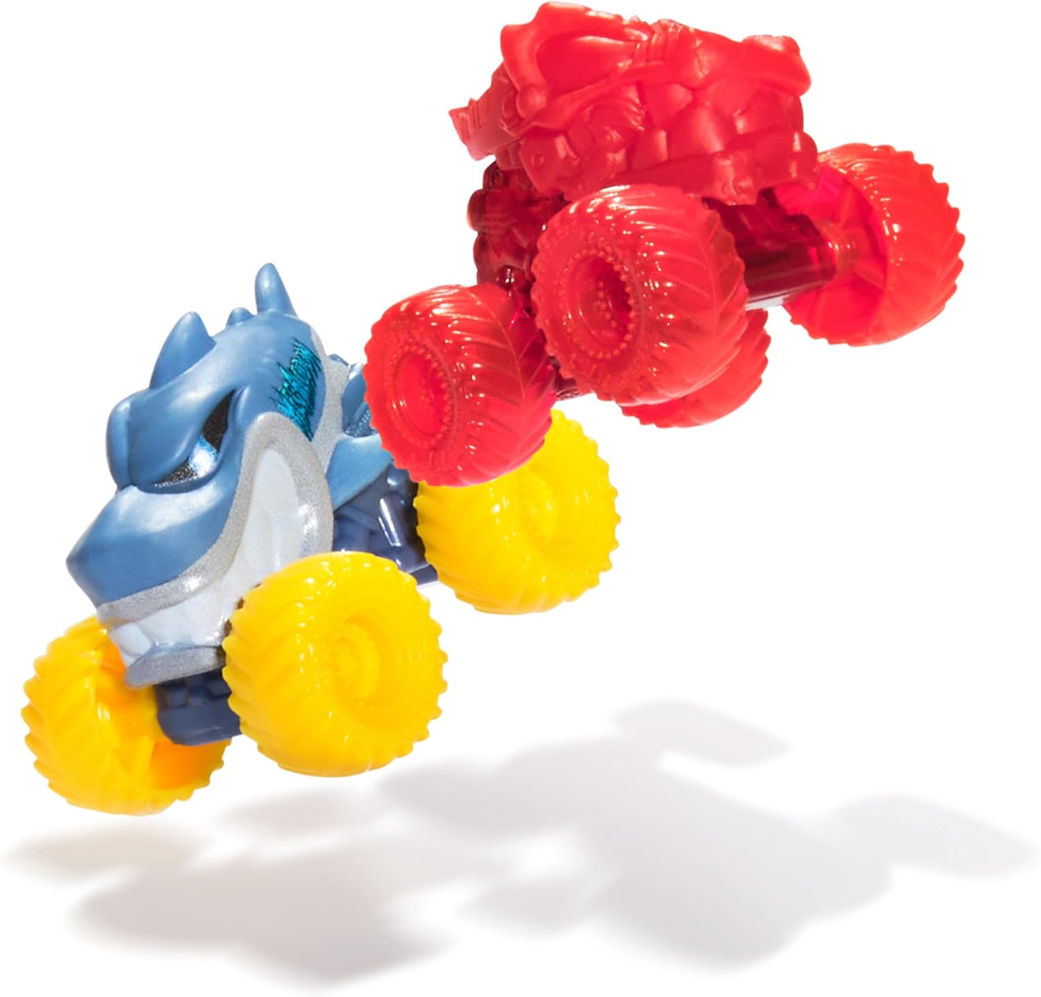 Monster Jam Mini Jams, Megalodon Jungle Blaster Launcher Playset, 2 Exclusive Die-Cast Monster Trucks & Accessory, Kids Toys for Boy and Girls Ages 3 and up