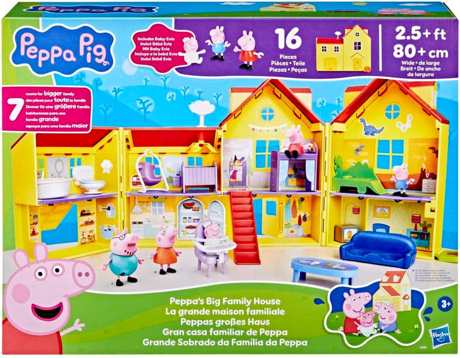 Peppa Pig Peppa's Big Family House Playset
