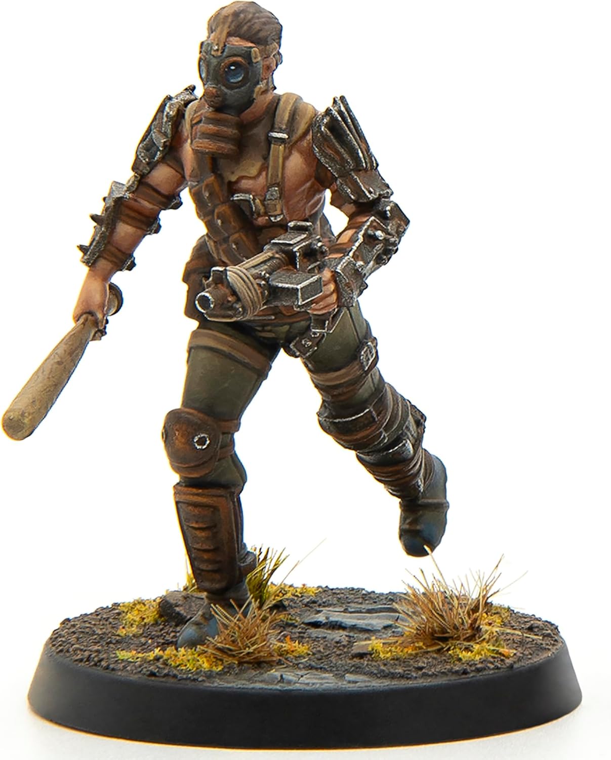 Modiphius Entertainment: Fallout: Miniatures - Wasteland Raiders Core Box - 8 Plastic 32mm Figures & Bases, Unpainted & Unassembled, Tabletop RPG Set