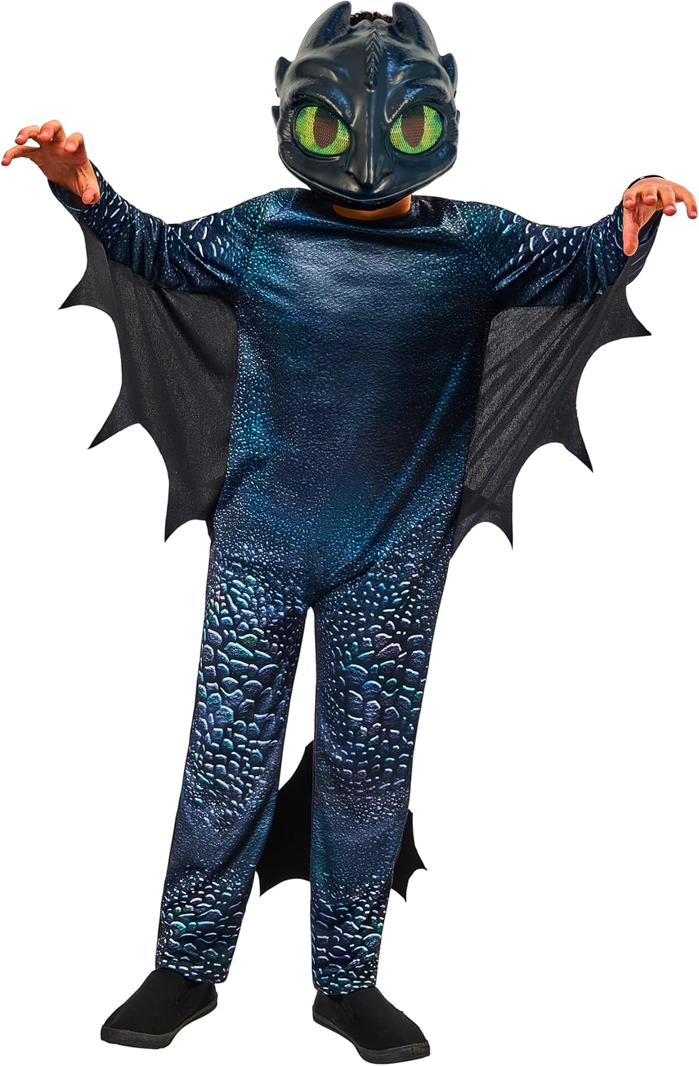 Rubies Official How To Train Your Dragon, Classic Toothless Child Costume, Kids Fancy Dress