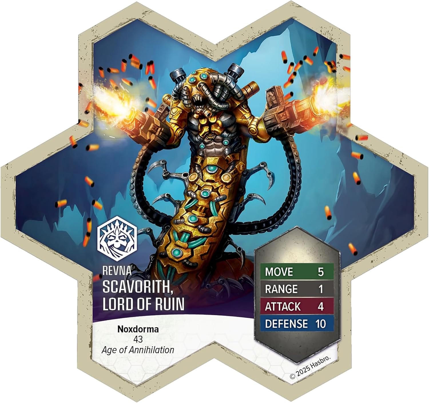 Renegade Game Studios | Heroscape: Boiling Tension Scavorith Lord of Ruin | Espansione per Gioco di Miniature | 2–4 Giocatori | 60–120 Minuti
