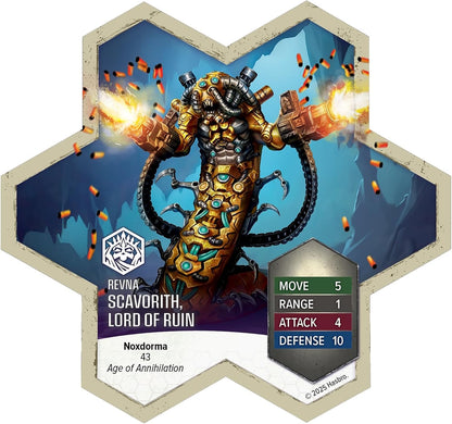 Renegade Game Studios | Heroscape: Boiling Tension Scavorith Lord of Ruin | Espansione per Gioco di Miniature | 2–4 Giocatori | 60–120 Minuti