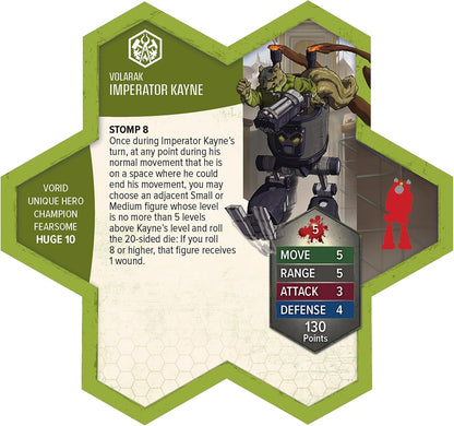 Renegade Game Studios | Heroscape Boiling Tension Imperator Kayne | Extension de Jeu de Figurines | 2–4 Joueurs | 60–120 Minutes