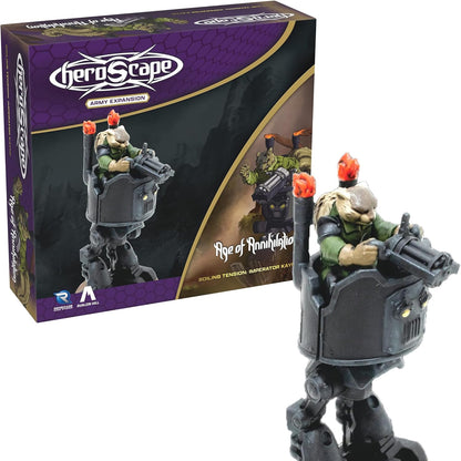 Renegade Game Studios | Heroscape Boiling Tension Imperator Kayne | Extension de Jeu de Figurines | 2–4 Joueurs | 60–120 Minutes