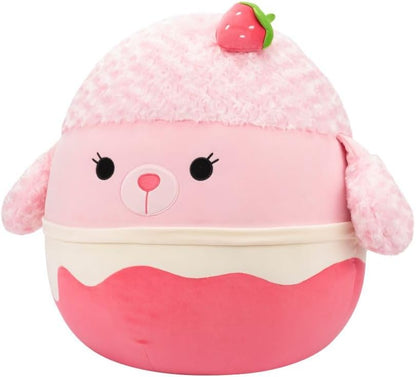 Squishmallows Original 20-Inch Chloe the Strawberry Milkshake Poodle