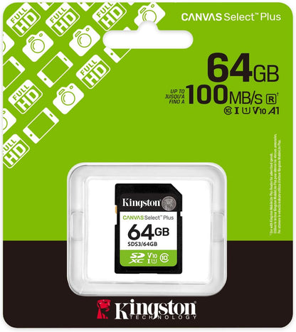 64Gb Sdxc Canvas Select Plus Gen3