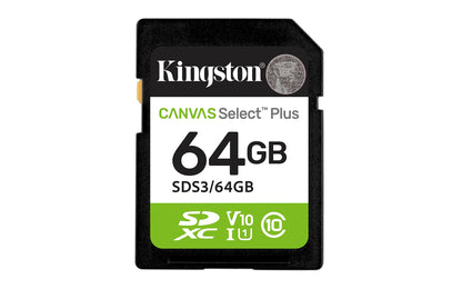 64Gb Sdxc Canvas Select Plus Gen3