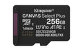 Kingston Canvas Select Plus microSD Memory Card 256GB micSDXC Gen3 150R A1 Single Pack w/o ADP - SDCS3/256GBSP