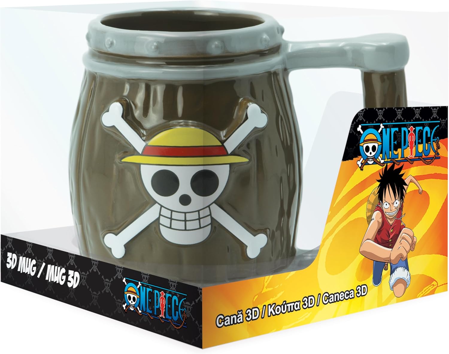 ABYSTYLE - One Piece - Tazza 3D - 350 ml - Barile