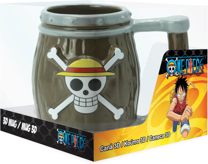 ABYSTYLE - One Piece - Tazza 3D - 350 ml - Barile