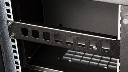 Equip Patchpanel 10 Mit Keystone Montage 1U, Schw